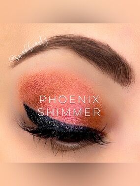 Senegence Phoenix Shimmer Shadowsense - Coral Pink with Copper Glow